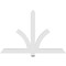 Ekena Millwork Redmond Architectural Grade PVC Gable Bracket, 60"W x 40"H x 2"D x 4"F, 16/12 Pitch GBP060X40X0204RED00 - alternate 2